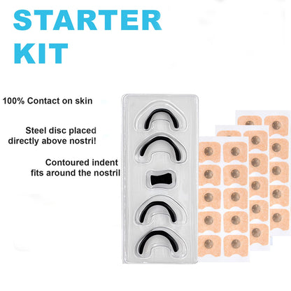 15/30Pairs Magnetic Nasal Breathing Dilators Kits Sport Nasal Dilator Boost Oxygen Intake,Breathing Refill Nose Clip