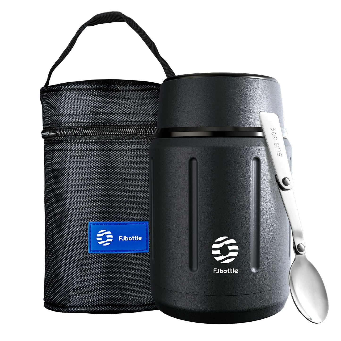 Fjbottle Food Thermos Vacuum Lunch Box 316 Stainless Steel  Lunch Container 750ML Free Spoon