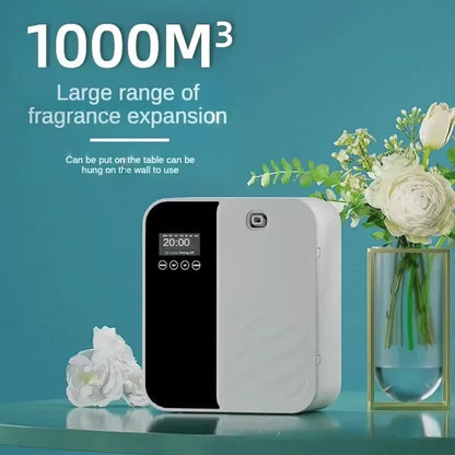 Hotel Aroma Diffuser Machine Wall Mounted Room Fragrance Diffuser Bluetooth Electric Smell Distributor Electric Smell for Home