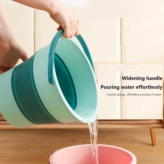 5/10L Folding Water Container Multifunctional Water Canister Lightweight Environmentally Space Saving for Outdoor Car Wash