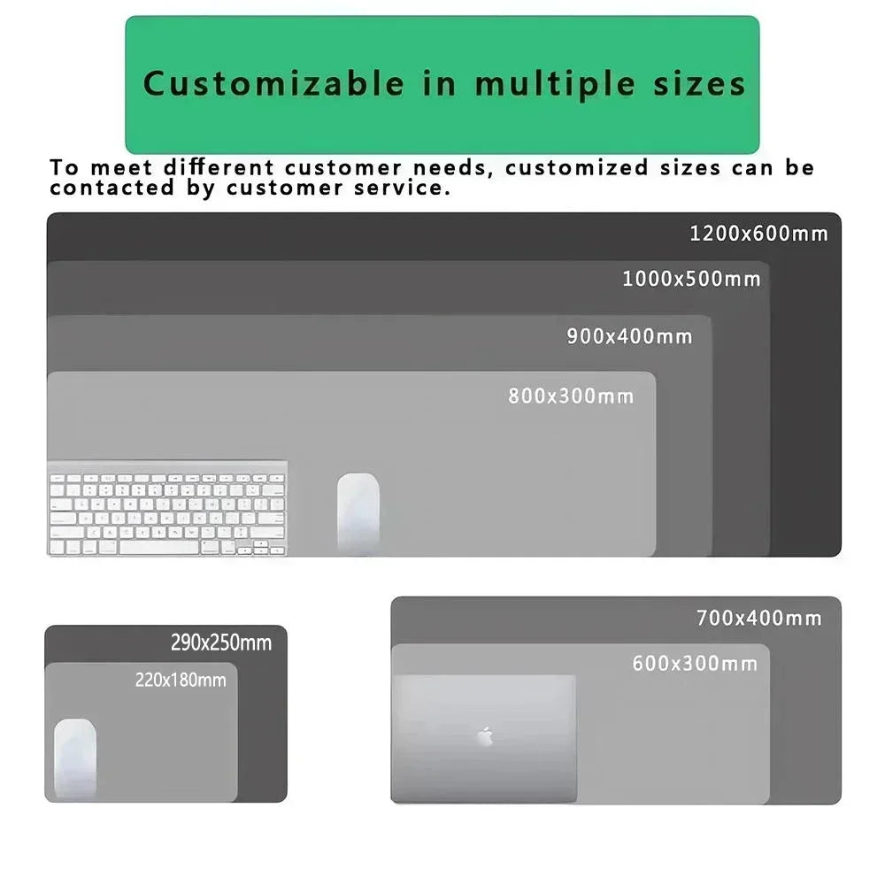 80x30cm Lock Edge Keyboard Pads Large Office Non-Slip Computer Mouse Pad Japanese Art Dragon Deskmat Gamer Custom Home Mousepad