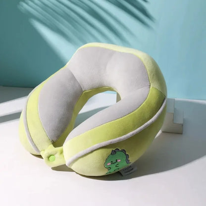 U Shaped Pillow Office Nap Neck Pillow Cartoon Airplane Pillow Travel Portable Neck Pillow Hump Neck Pillow