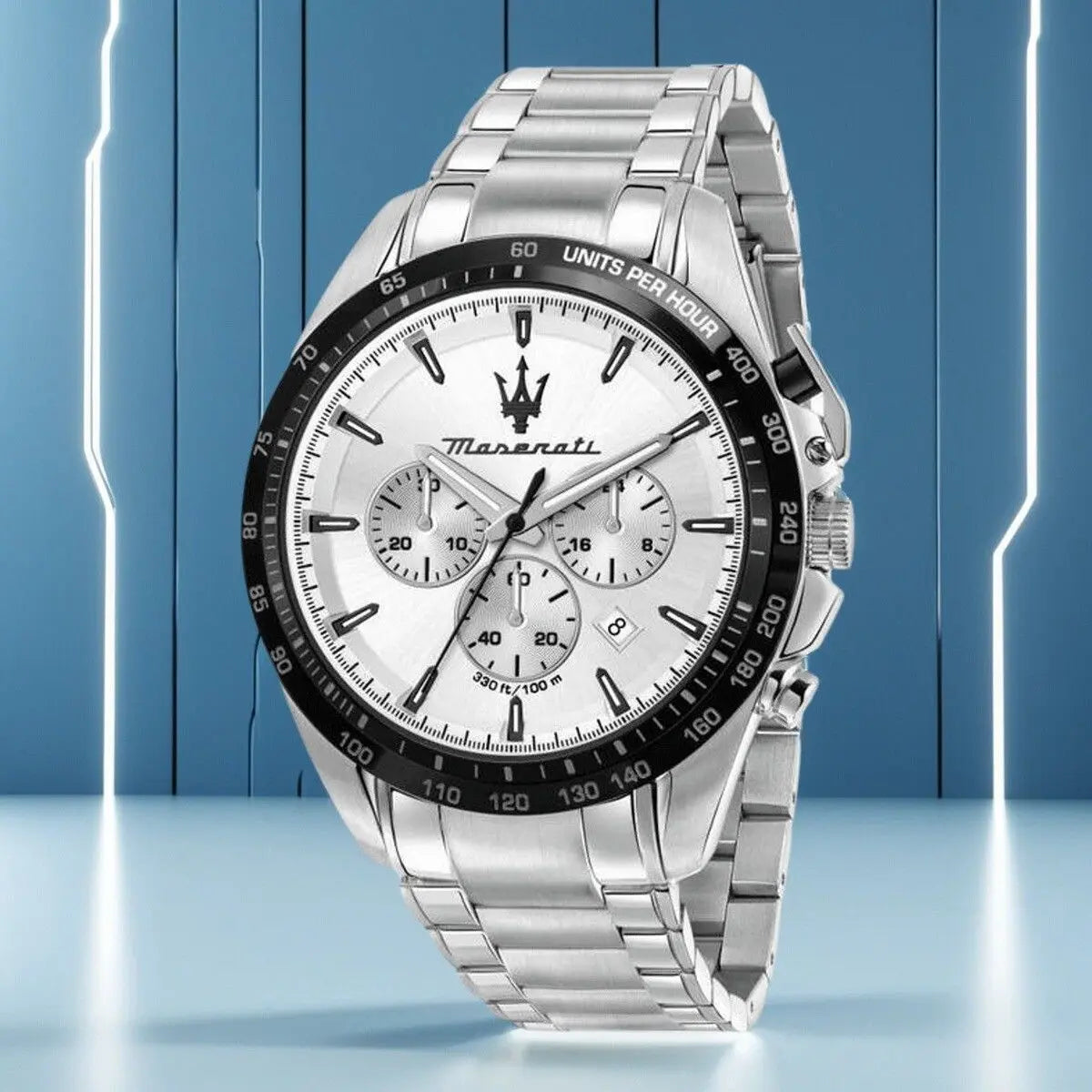 Original Maserati watch men's luxury fashion trend explorer big dial sports watch gift for men's European and American watches n