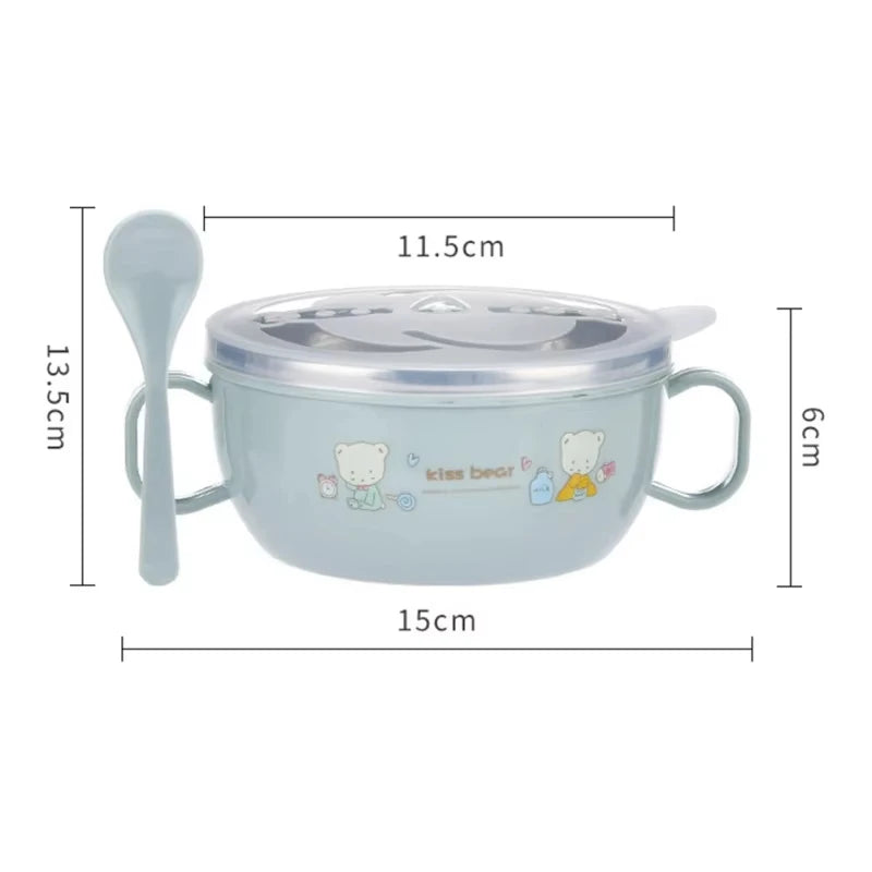 Thermal Lunch Box Food Container Soup Cup Insulated Lunch Box Stainless Steel Vaccum Cup Kids