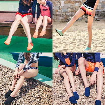 Non-Slip Unisex Water Shoes for Swimming Diving Beach Summer Aqua Socks Flat Sandal Seaside Sneakers for Men Women Accessories