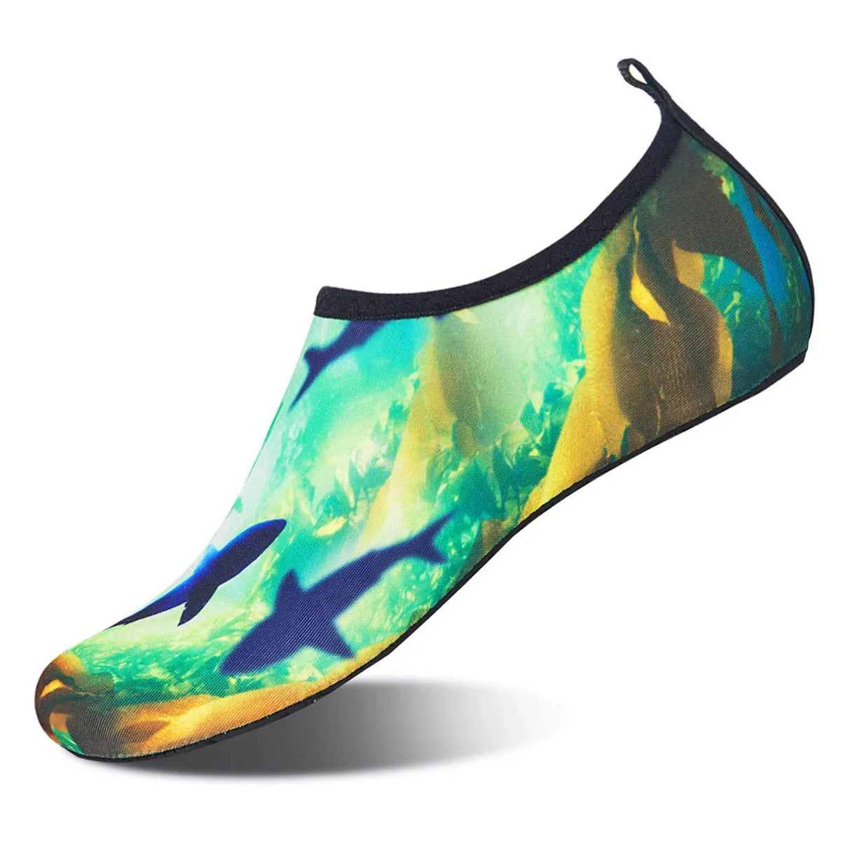 Beach Sock Barefoot Shoes Unisex Water Shoes Men Women Swimming Upstream Sneaker Quick Dry Light Yoga Aqua Shoe Striped Colorful