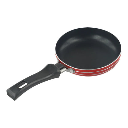 12/14/16cm Mini Frying Pan Non-Stick Steel Frypan Pot Saucepan For Cookware Home Cooking Tools Kitchen Utensils Random Color