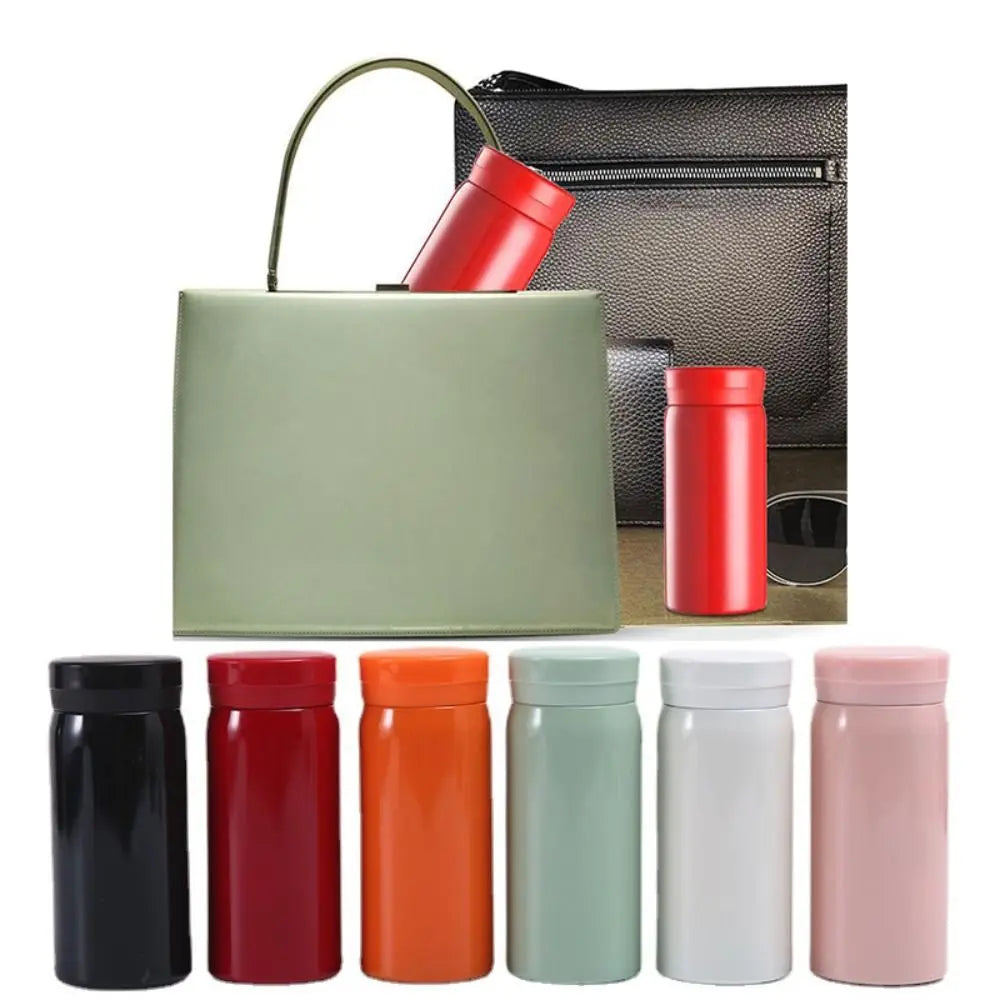 200/280ml Mini Thermos Bottle Coffee Mug 316 Stainless Steel Insulated Cup Portable Thermos Cup Travel Water Bottle Tea Cup Gift