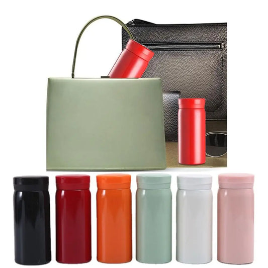 200/280ml Mini Thermos Bottle Coffee Mug 316 Stainless Steel Insulated Cup Portable Thermos Cup Travel Water Bottle Tea Cup Gift