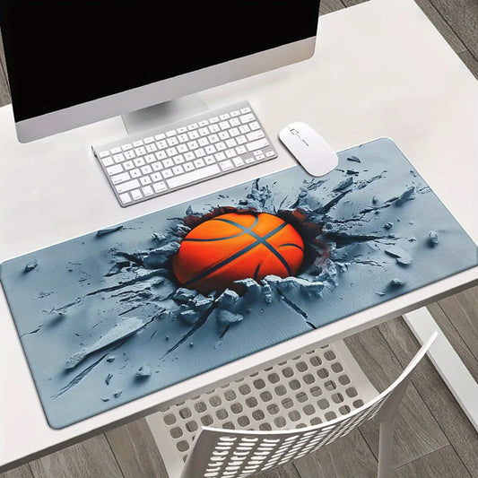 Basketball pattern Mouse Pad  Computer Office Game Table Mats XXL Rubber Anti-slip Gaming Keyboard Long Desk Pads playmat