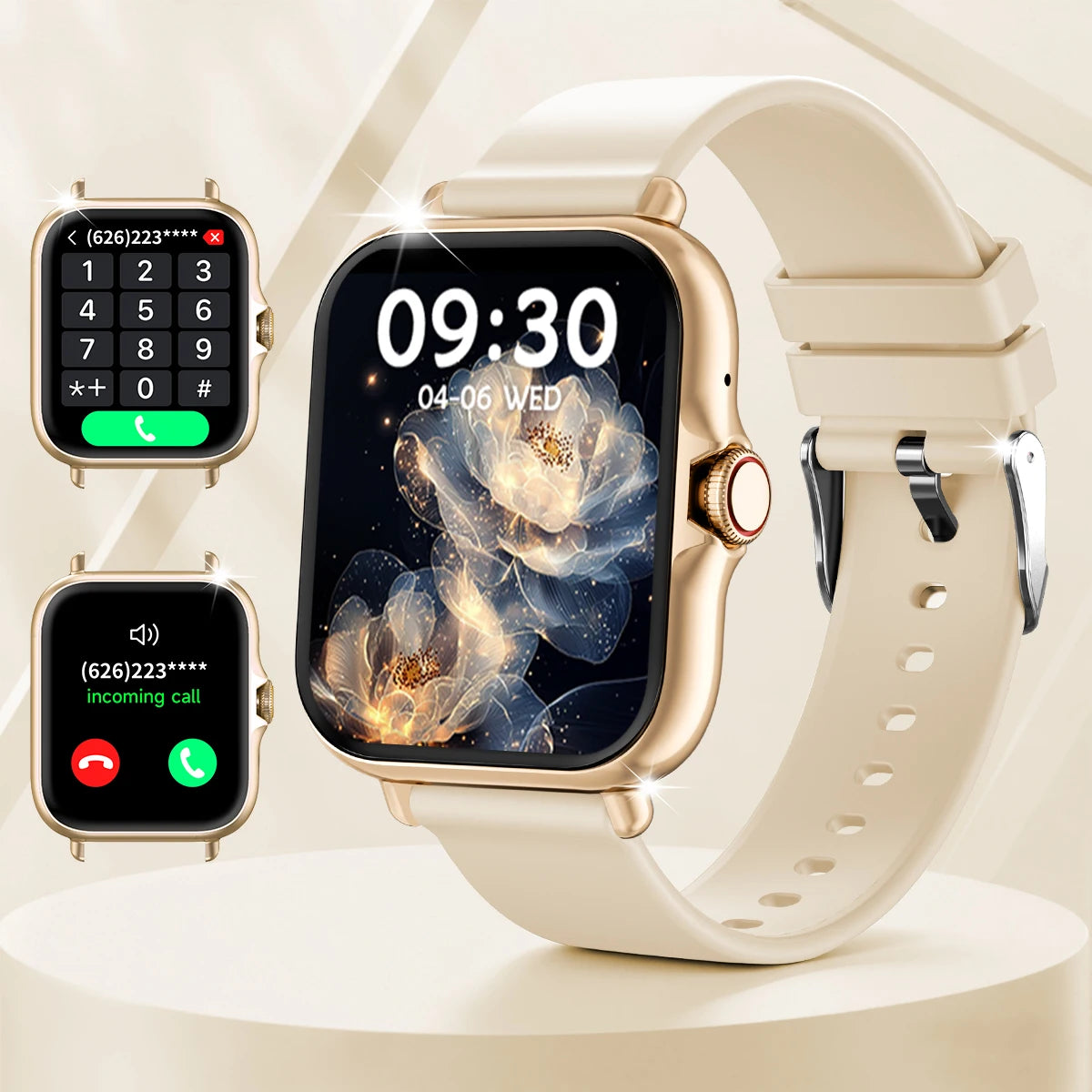 Smart Watch 1.83-inch IPS Screen Bluetooth Calling Multiple Sport Modes For Android&IOS Men Women Smartwatch Gifts New