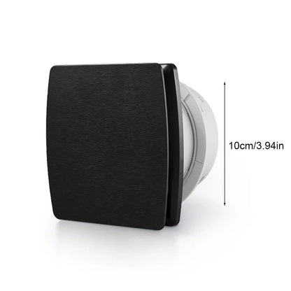 Bathroom Exhaust Fan 4 Inch Outlet Ventilator Wall Mounted Replaceable Improvement Airflow Ventilation Extractor
