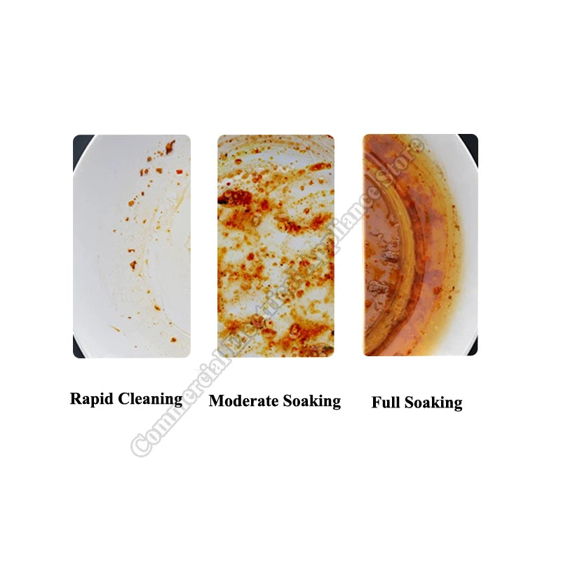Dishwasher Commercial Ultrasonic Dual-slot Multifunctional Vegetable Seafood Cleaning Machine Restaurant Kitchen Wine