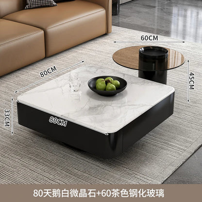 Standing Aesthetic Coffee Table Decoration Luxury Bedroom Living Room Designer Side Table Writing Mesa Auxiliar Salon Furniture