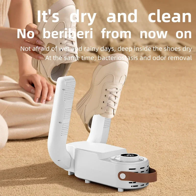 Intelligent Timer Shoe Dryer  Adjustable Dryer Quick Drying Deodorizing Sterilizing Shoe Dryer Household Shoe Warmer Heater