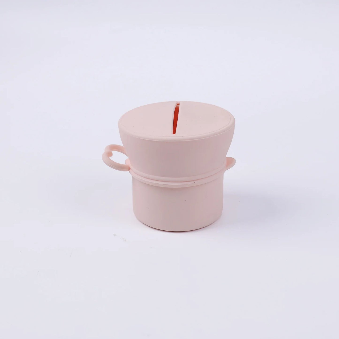 Portable Silicone Cup with Handle Food Grade Easy Clean Travel Mug BPA Free Leak Proof Drinking Cup for Outdoor Office