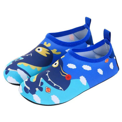 Children Outdoor Water Shoes Barefoot Quick-Dry Aqua Yoga Socks Boys Girls Animal Soft Diving Wading Shoes Beach Swimming Shoes