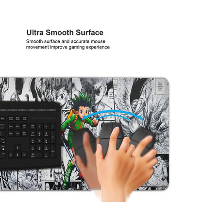 Mouse Pad Gamer Home New HD XXL MousePads Desk Mats Hunter x Hunter Natural Rubber Anti-slip Office Carpet Gamer Mice Pad