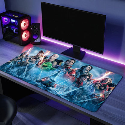 G-Ghostbusters Frozen Mouse Pad Large Desk Mat Keyboard Ergonomic Office Rubber PC Non-slip Anti-fray Home Custom Best Price