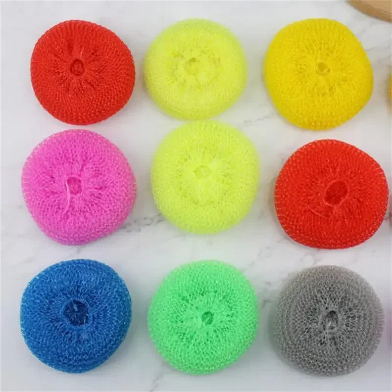 Kitchen Cleaning Tools - Dishwashing Brush, Cleaning Ball Brush, Sponge, Ceramic Accessories, Do Not Hurt The Pot, 1pc
