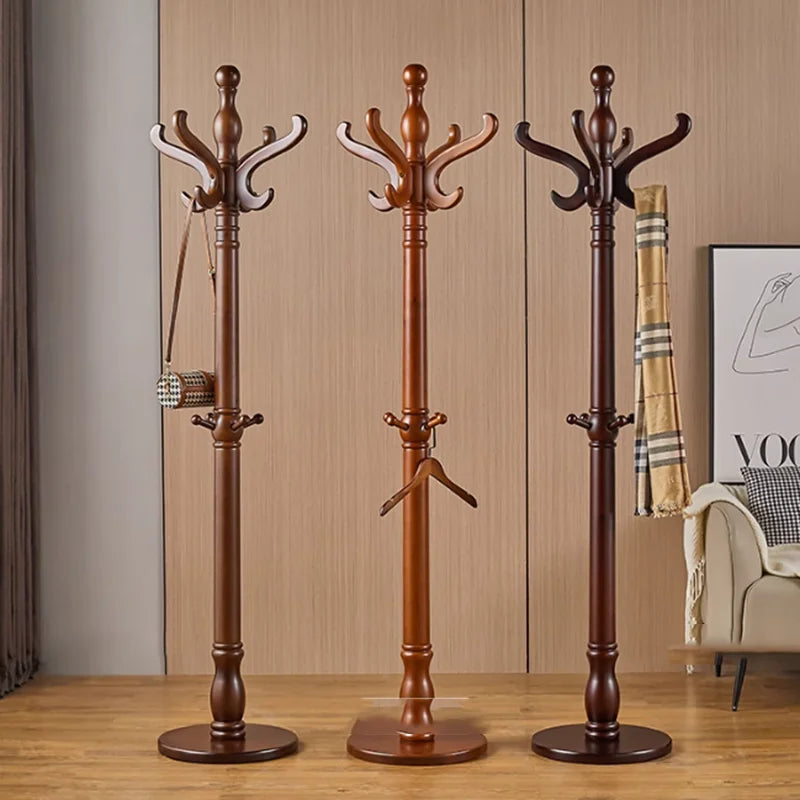 Standing Wooden Coat Racks Hall Tree Luxury Nordic Bag Hanger Modern Coat Racks Bedroom Minimalist Perchero Trendy Furniture