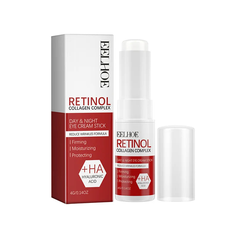 Retinol Collagen Remove Wrinkle Face Set Firming Lifting Anti-aging Serum Fade Fine Lines Eye Stick Improve Puffiness Skin Care