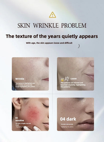 High end Anti- Wrinkle Face Skin care Serum  Fade Fine Lines Facial Moisturizing brightning Anti Aging Firming Skin Care Essence
