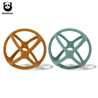 Modabebe Baby Teether Toys Hands Grasping Silicone Ball Infant Early Educational Toys Ball Newborn Teethers Toys Ball