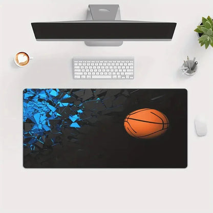 Basketball pattern Mouse Pad  Computer Office Game Table Mats XXL Rubber Anti-slip Gaming Keyboard Long Desk Pads playmat