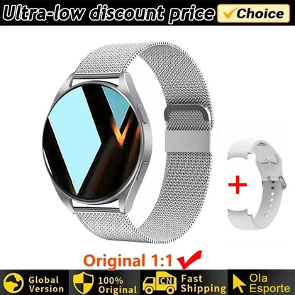 Smartwatch Women Watch 6 Health Monitoring Watch Waterproof Voice Assistant Bluetooth Call Smart Watch 2025 New Sports Watch