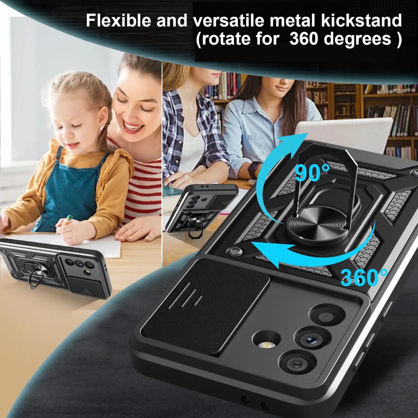 A17 A37 A57 Case For Samsung Galaxy A17 5G Case Shockproof Magnetic Cell Phone Cover For Samsung A17 A37 A57 5G Case Coque Funda