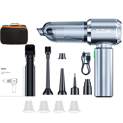 SZUK Car Vacuum Cleaner 180000PA Wireless Portable Cleaning Machine for Keyboard Powerful Mini Handheld Cleaner for Car and Home