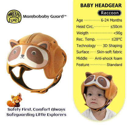 Mambobaby Guard Dropshipping 1 Safe Anti-Shock Baby Helmet Toddler Head Protector Infant Headgear Learn Crawl Walk for Bump Fall