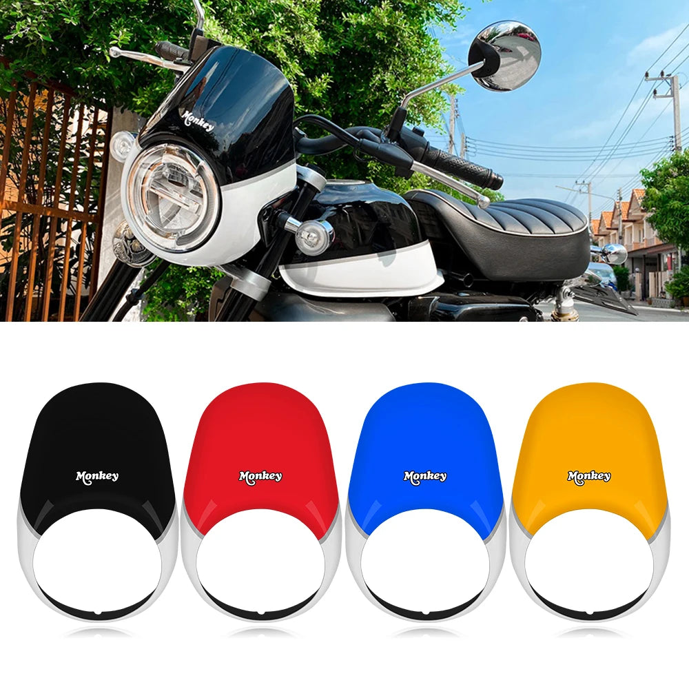For Monkey 125 monkey 125 2018-2023 Motorcycle Accessories Headlight Cover Windscreen Windshield Fairing speedometer cover