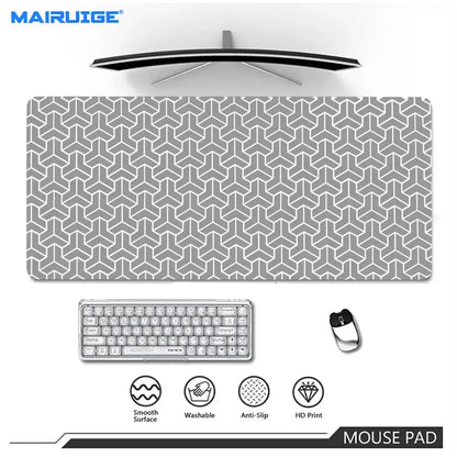 Line texture design Mouse Pad Large XXL Gaming carpet Rubber Lock keyboard Desk Mat Computer playmat Gamers work tablet office