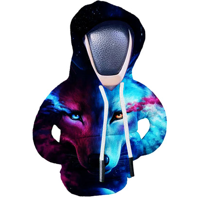 Car Gear Shift Hoodie Cover Shift Cover Gear Handle Decoration Fits Manual Automatic Car Shift Lever Interior Decor Ornament
