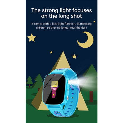 2025 New Smart Watch For Children HD Touch Screen Camera 26 Games Learn vocabulary Alarm Clock Calculator Birthday Gift Boy Girl