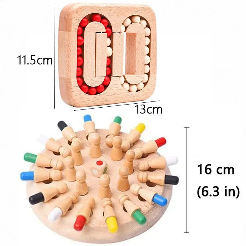 Wooden Puzzle Ball Toys  Luban Lock for Children Educational Early Education Rolling Magical Bean Cube Balls