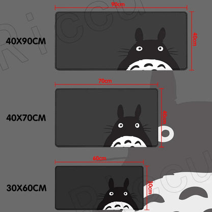HD Xxl Office Computer PC Accessories 400X900mm Table Mat Gaming Kawaii Cat Mouse pad chinchilla Gamer Large Dragon Desk mat