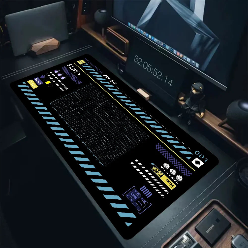 Japanese メカキ-ボ-ド Mechanical Keyboard office deskpad soft mulit-size Non-slip HD print table mat  biurko amiable rubber Mousepad