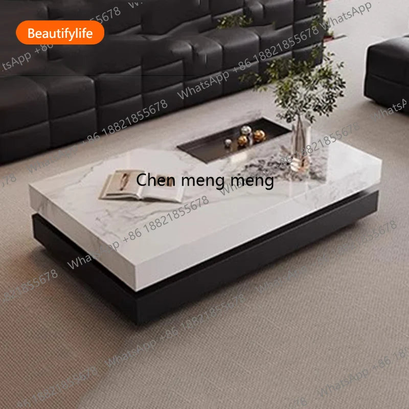 A55 Moving Luxury Coffee Table Bedroom Modern Living Room Decoration Moving Side Table Writing Couchtisch Chinese Style Furnitur