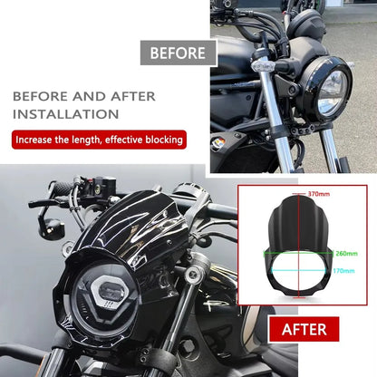 For Eliminator 400 450 500 2024 2025 windshield motorcycle windshield protective cover deflector front fairing accessories