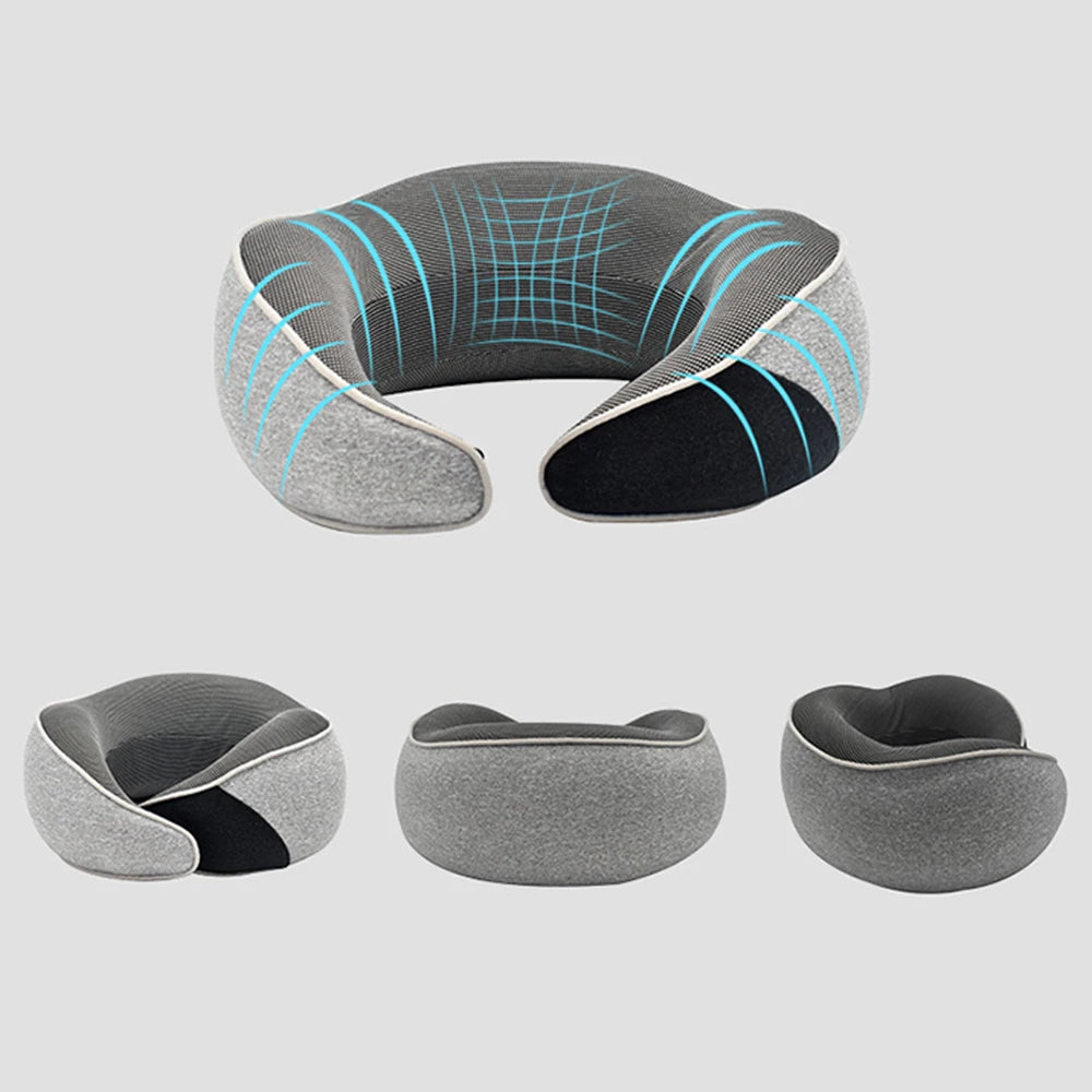 U-shaped Travel Pillow Adjustable Portable Neck Protection Pillow for Welcome Festival