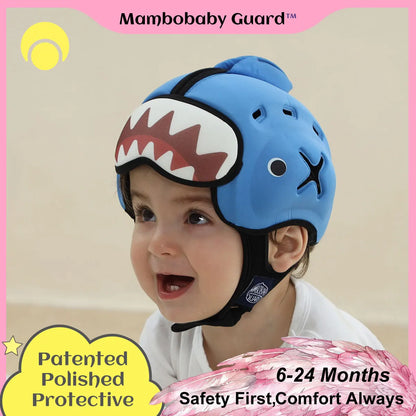 Mambobaby Guard Dropshipping 1 Safe Anti-Shock Baby Helmet Toddler Head Protector Infant Headgear Learn Crawl Walk for Bump Fall