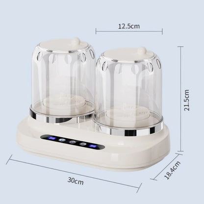 Double Cup Charging Small Washing Machine Blue Light Portable Wireless Labor-saving Deep Decontamination Washer Home Appliances