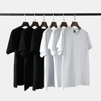 The Powerpuff Girls Collaboration Short-sleeved T-shirt for Men Women Casual Loose Pure Cotton Short Sleeve Versatile Sports Top