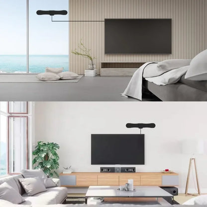 TV Antenna  Digital Antenna for Smart TV 4K 1080p HD Digital VHF UHF All TV's for Local Channels, Smart Switch Signal Booster