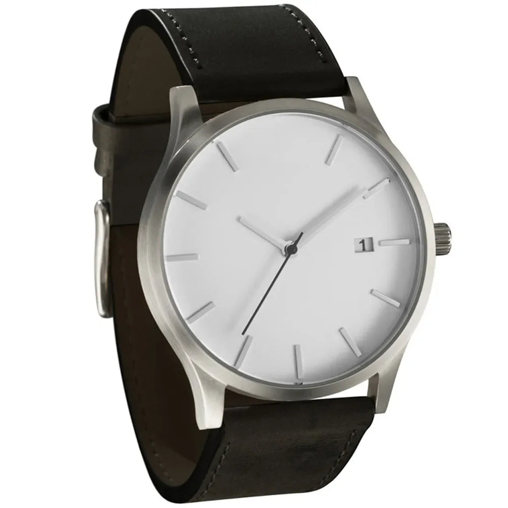 Relogio Masculino Men Watch Fashion Sport Watches New Men's Watch Men Calendar Leather Casual Quartz Clock Relojes Hombre Montre