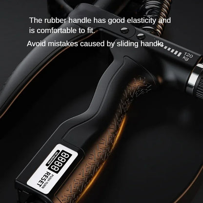 5-120Kg Handgrip Gym Fitness Men Adjustable Finger Heavy Exerciser Strength for Muscle Recovery Hand Gripper Trainer