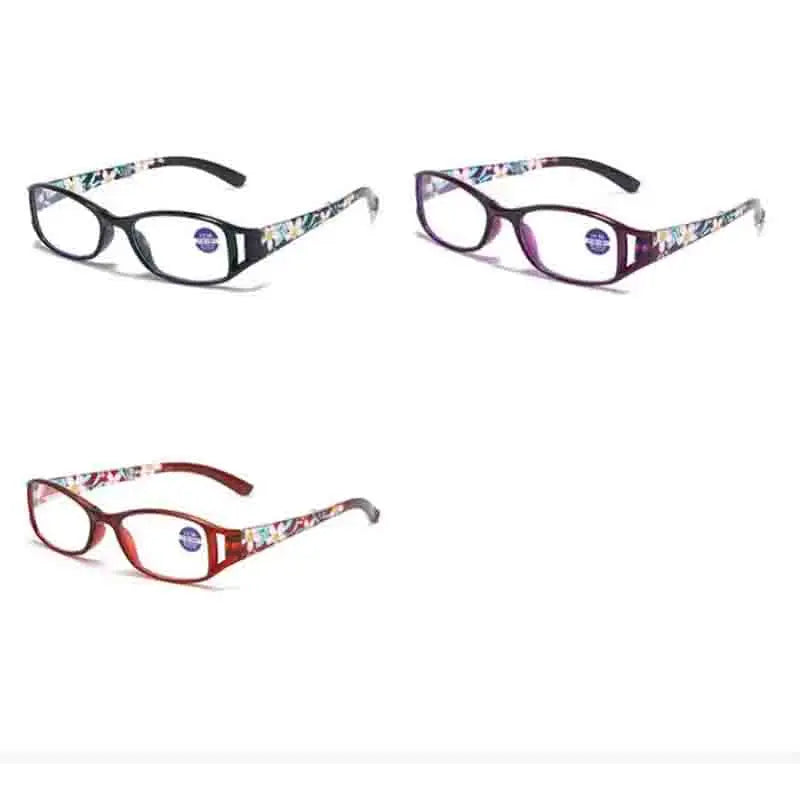 New Folding Reading Glasses Women Men Anti-Blue Light Portable Magnifying Presbyopia Eyewear +100 +150 +200 +250 +300 +350 +400